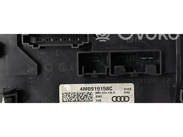 Центральный пульт управления 4M0919158C Audi Q7 4M