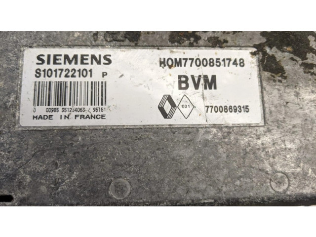 Řídící jednotka HOM7700851748 Renault Safrane 1992