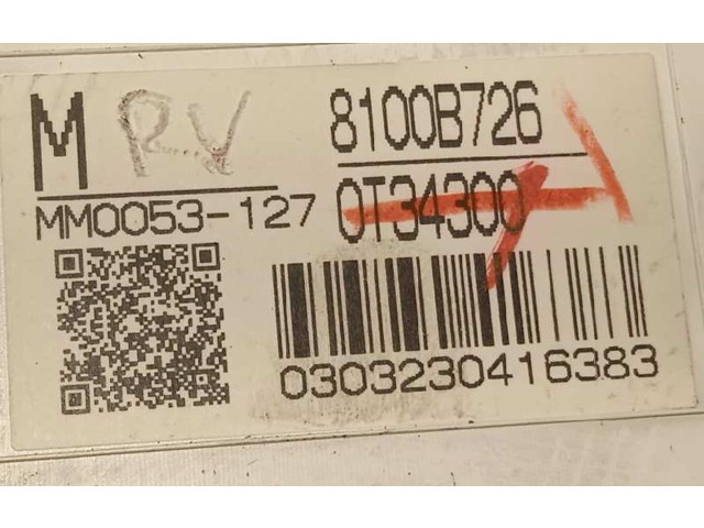 Панель приборов 8100B726 Mitsubishi ASX