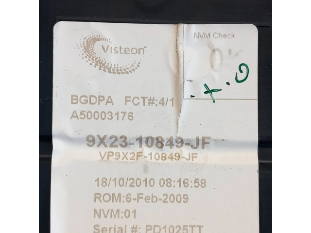 Панель приборов 9X2310849JF, A50003176 Jaguar XF X250