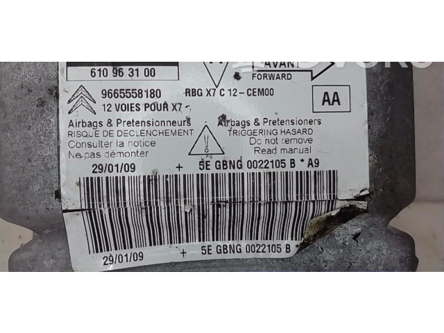 Блок подушек безопасности 00006546X2 Citroen C5