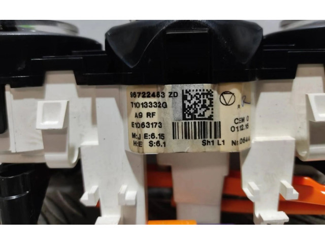 Блок управления климат-контролем 96722483ZD Peugeot 2008 I