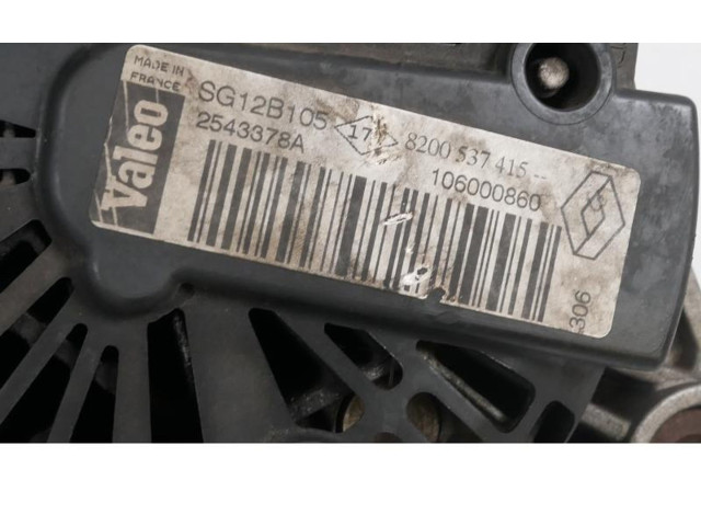 Генератор 8200537415B, 8200537415B   Dacia Logan I      