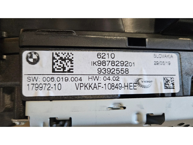 Панель приборов 9392558, 9878292   BMW X3 G01       