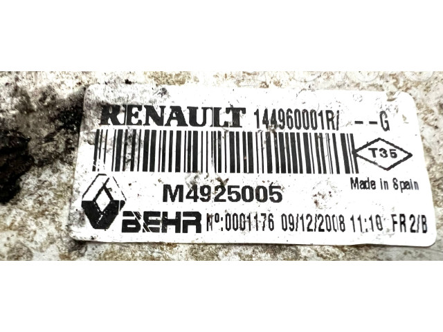 Интеркулер  144960001RG, 144960001R   Renault Laguna III 2.0