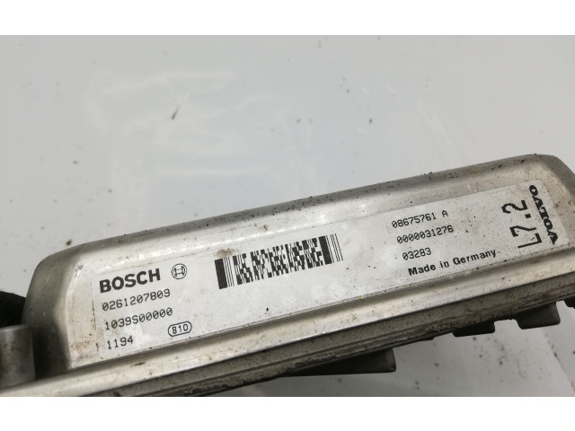 Блок управления двигателя 0261207809, 1039S00000   Volvo XC90