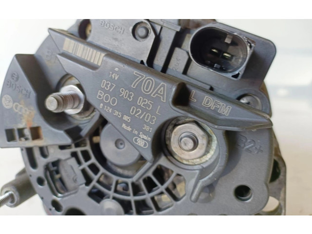 Генератор 0124315005   Volkswagen Lupo      