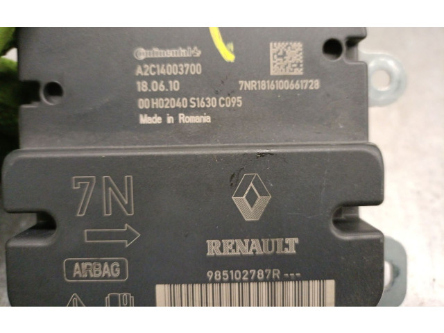 Блок подушек безопасности 985102787R Dacia Logan II