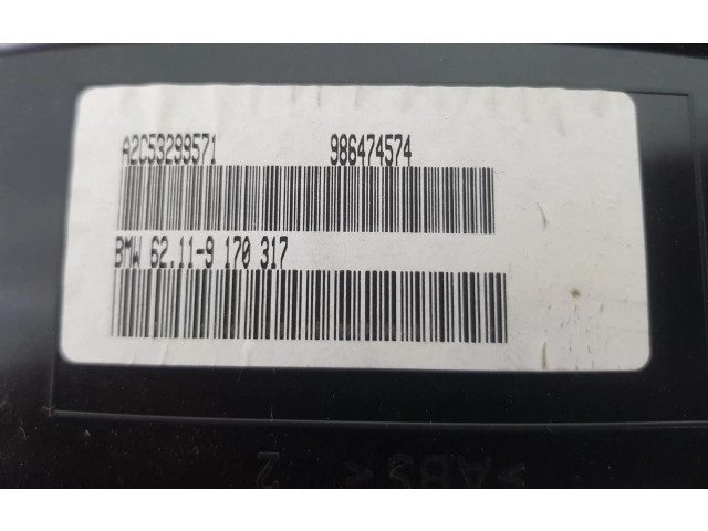 Přístrojová deska BMW X6 E71 2008 62109170317, 62109236833