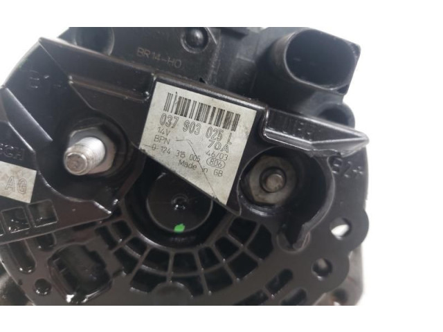 Генератор 037903025L, 037903025L Skoda Fabia Mk2 (5J)