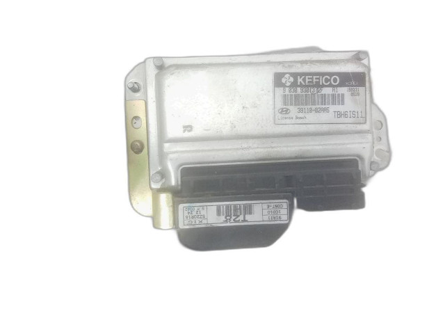 Блок управления двигателя 39110-02aa5, 39110-02AA5 Hyundai Getz