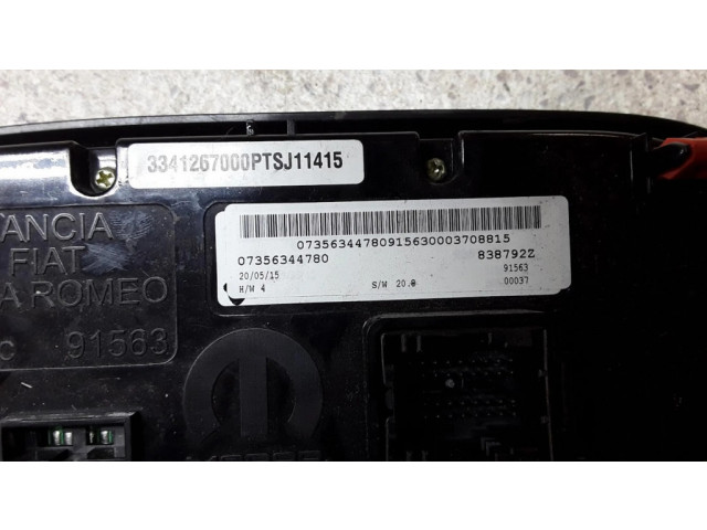 Блок управления климат-контролем 07356344780, 735634478   Fiat 500X