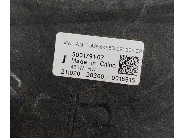 Диффузор Volkswagen ID.3 2019 - года 1EA121203D, 500179107