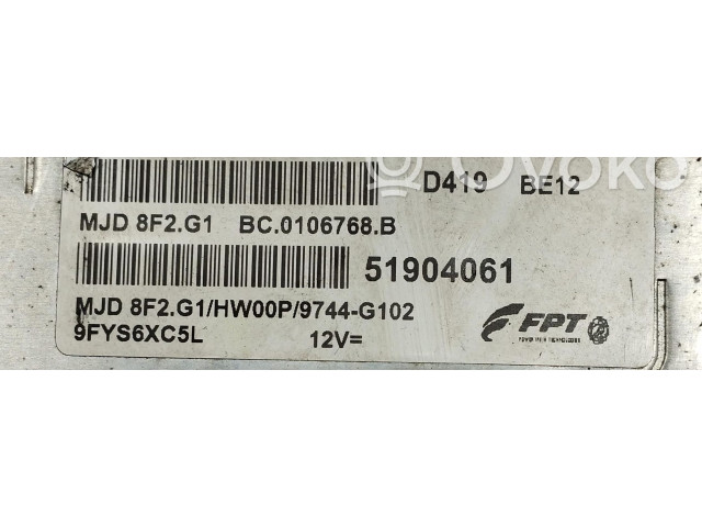 Řídící jednotka 51904061, 51904061 Fiat Punto Evo 2010