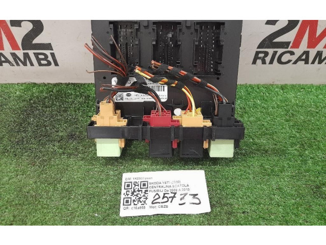 Блок предохранителей 1K0937086H, 1K0937086H   Skoda Yeti (5L)    