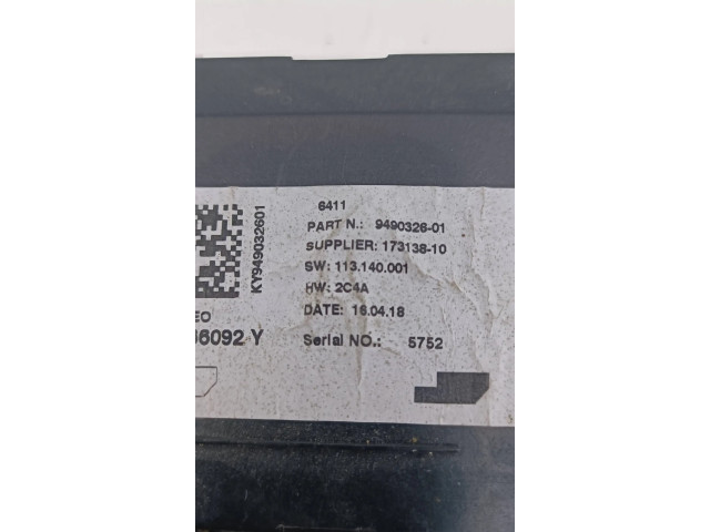 Блок управления климат-контролем 9490326, 113140001 Mini One Cooper F56 F55