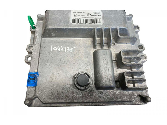 Блок управления двигателя 28485283, 6725400032 SsangYong Korando