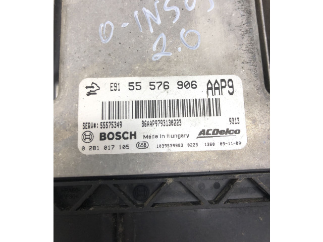 Блок управления двигателя 55576906, 55575349   Opel Insignia A