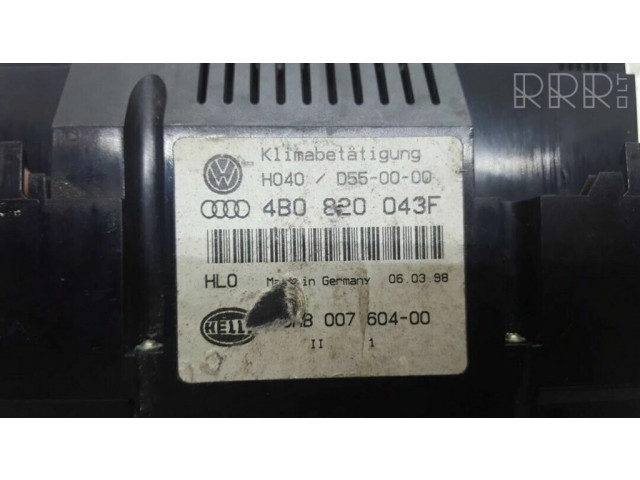 Блок управления климат-контролем 4B0820043F   Audi A6 Allroad C5
