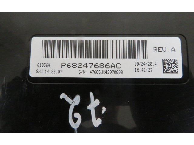 Модуль блока управления кондиционером 68247686AC, 68247686AC   Jeep Grand Cherokee