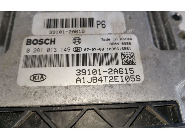 Блок управления двигателя 391012A615, 0281013149 KIA Rio