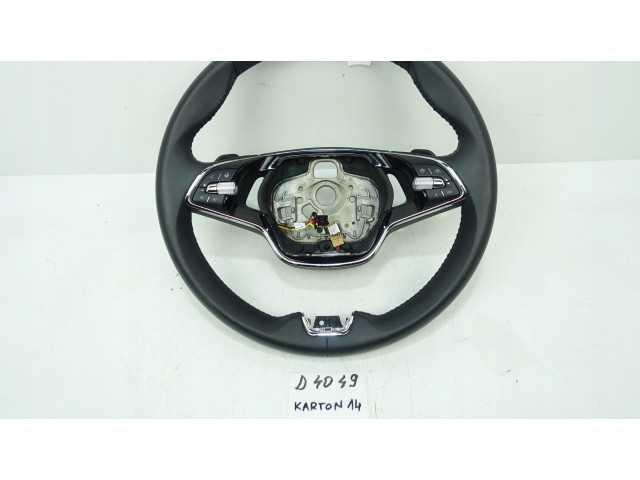 Руль Skoda Octavia Mk4 2019 - года KIEROWNICA MULTIFUNKCYJNA SKODA OCTAVIA IV 4 5E3 5E3419093AP