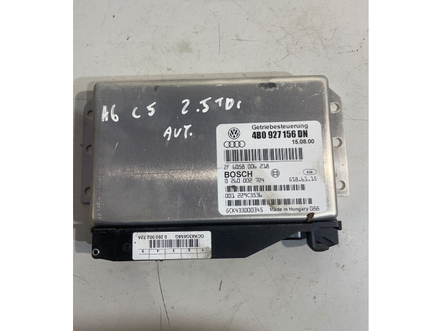 Блок управления коробкой передач 4B0927156DN, ZF6058006218 Audi A6 S6 C5 4B