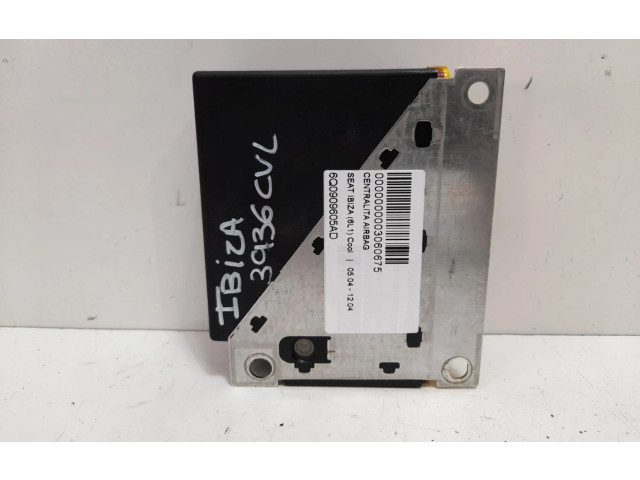 Блок подушек безопасности 6Q0909605AD, CENTRALITAAIRBAG   Seat Ibiza III (6L)