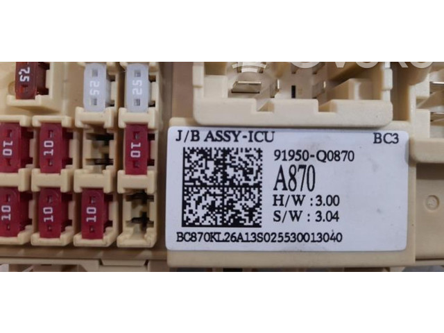 Pojistková skříňka 91950Q0870 Hyundai i20 (BC3 BI3) 2021