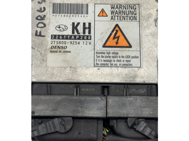 Блок управления двигателя 22611AP200 Subaru Forester SH