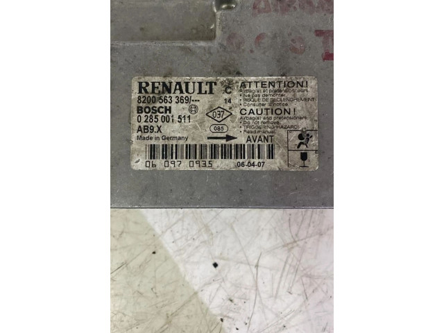 Блок подушек безопасности 0285001511 Renault Clio II