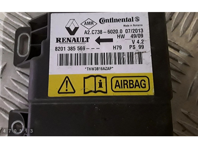 Блок подушек безопасности 8201385569 Dacia Duster