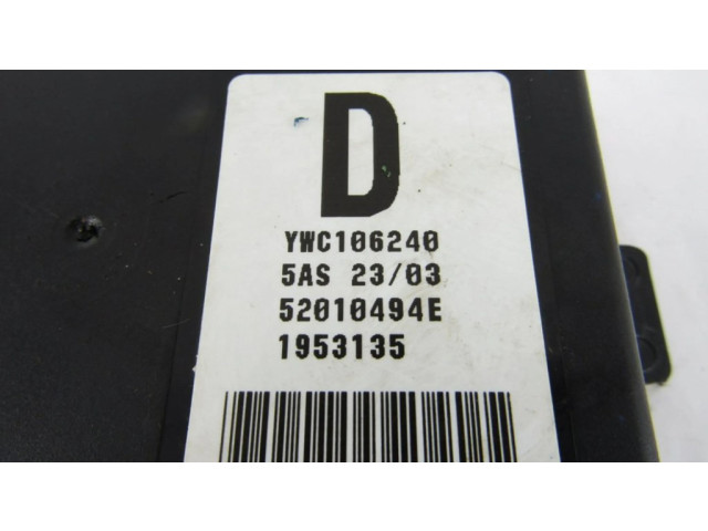 Блок управления YWC106240   MG ZR