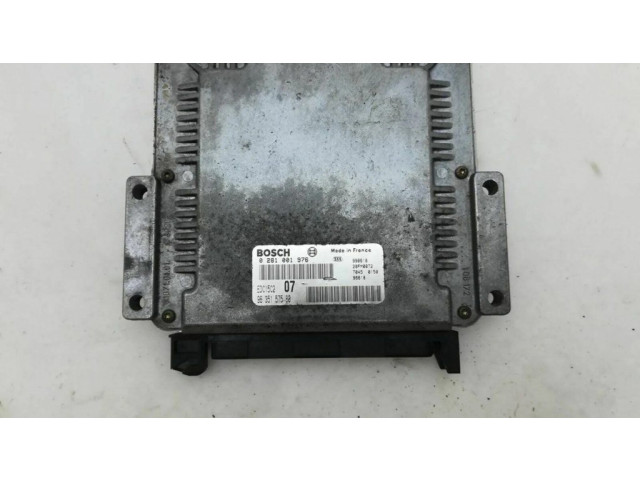 Блок управления двигателя 9635157580   Citroen Xsara