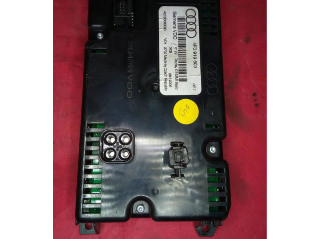 Дисплей    4F0919603, 2862006   Audi A6 S6 C6 4F