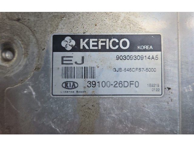 Блок управления двигателем Блок управления 39100-26DF0, IMPRK1495368   KIA Rio