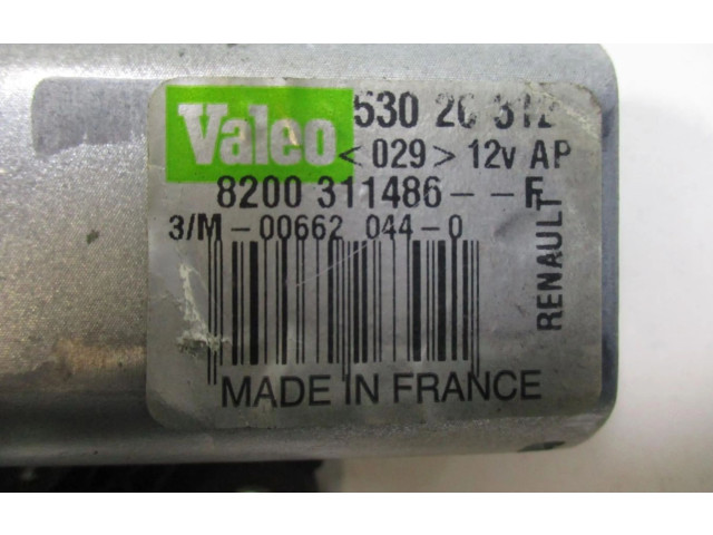 Моторчик заднего дворника 8200311486F Renault Twingo II