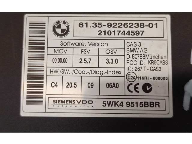 Řídící jednotka 13618506281, 13617812501 BMW 1 E81 E87 2005