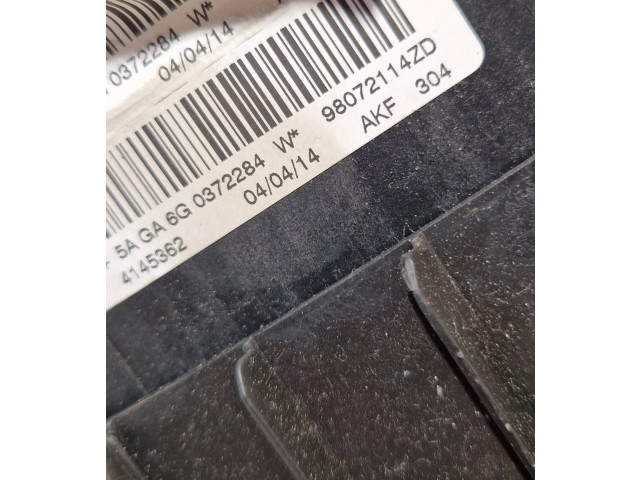 Подушка безопасности водителя 98072114ZD, 0372284   Peugeot 2008 I