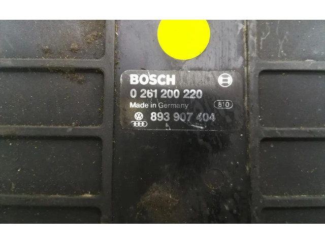 Блок управления двигателя 893907404, 0261200220 Audi A2
