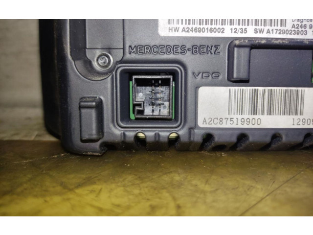 Дисплей A2469016002 Mercedes-Benz A W176