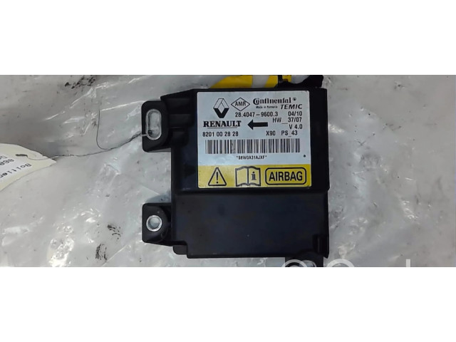 Блок подушек безопасности 8201163278 Dacia Logan I