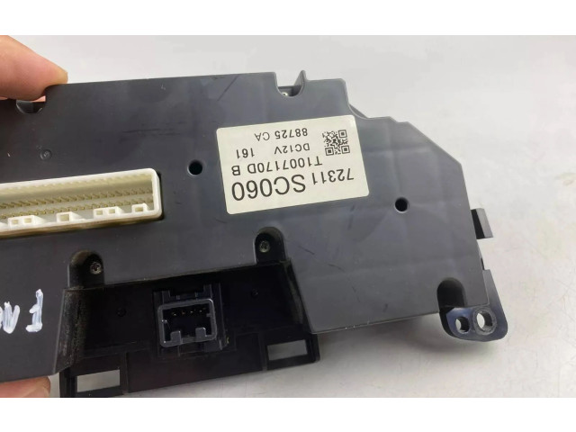 Блок управления климат-контролем 72311SC060 Subaru Forester SH