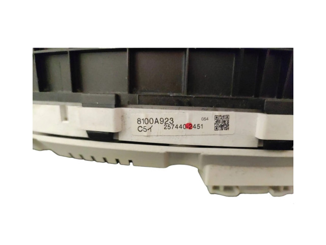 Панель приборов 8100A923, 2574402451 Mitsubishi Grandis