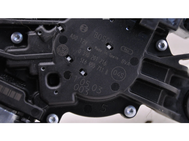 Моторчик заднего дворника 5K6955711B    Volkswagen Touran I
