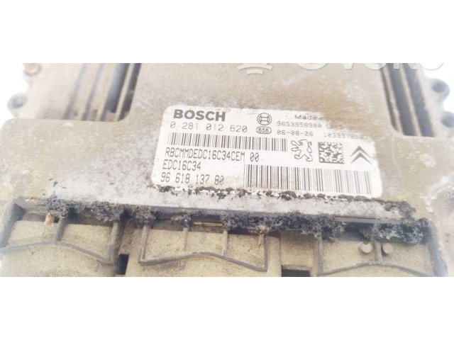 Řídící jednotka 9661813780, 0281012620   Citroen Berlingo 2007