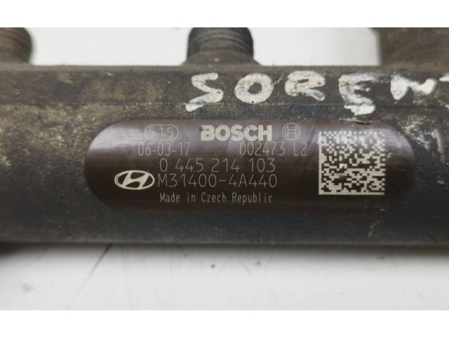 Топливная рампа 002473L2, 0445214103   KIA Sorento  
