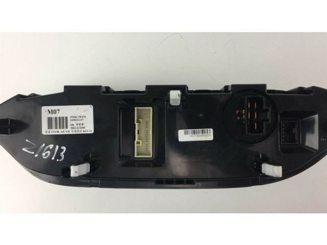 Блок управления климат-контролем 972501W070, Z1613 KIA Rio