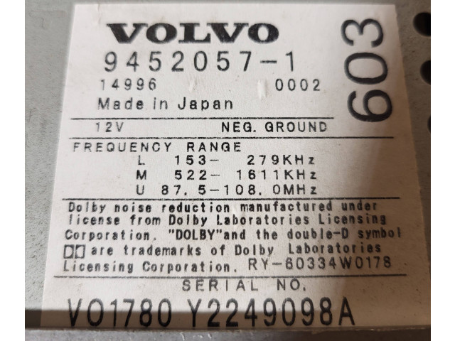 Радио/ проигрыватель CD/DVD / навигация 94520571, Y2249098A   Volvo V70       