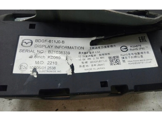 Дисплей BDGF-611J0-B, B21036339 Mazda 3